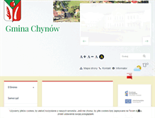 Tablet Screenshot of chynow.pl